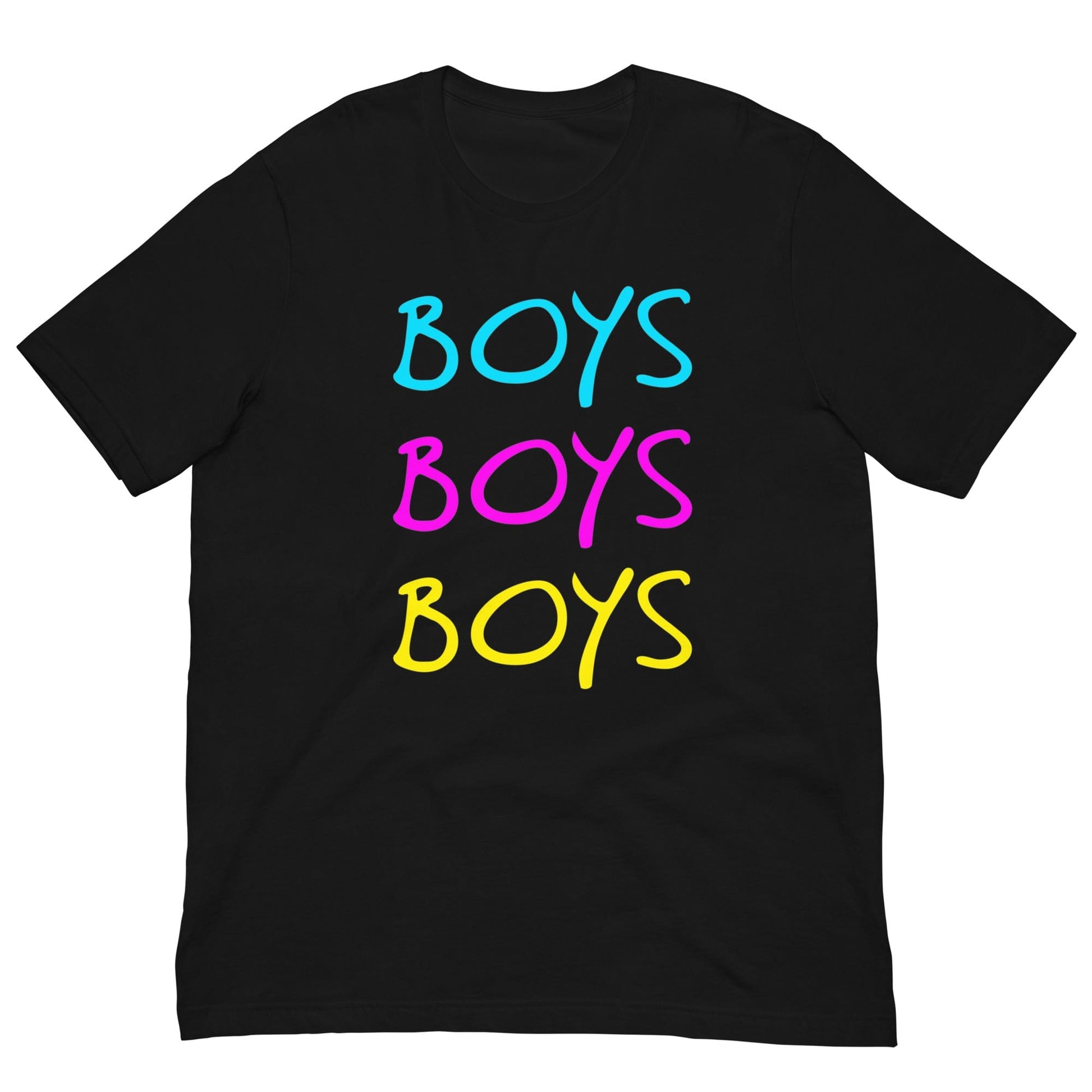 Boys, Boys, Boys LGBT Love T-shirt Black / XS