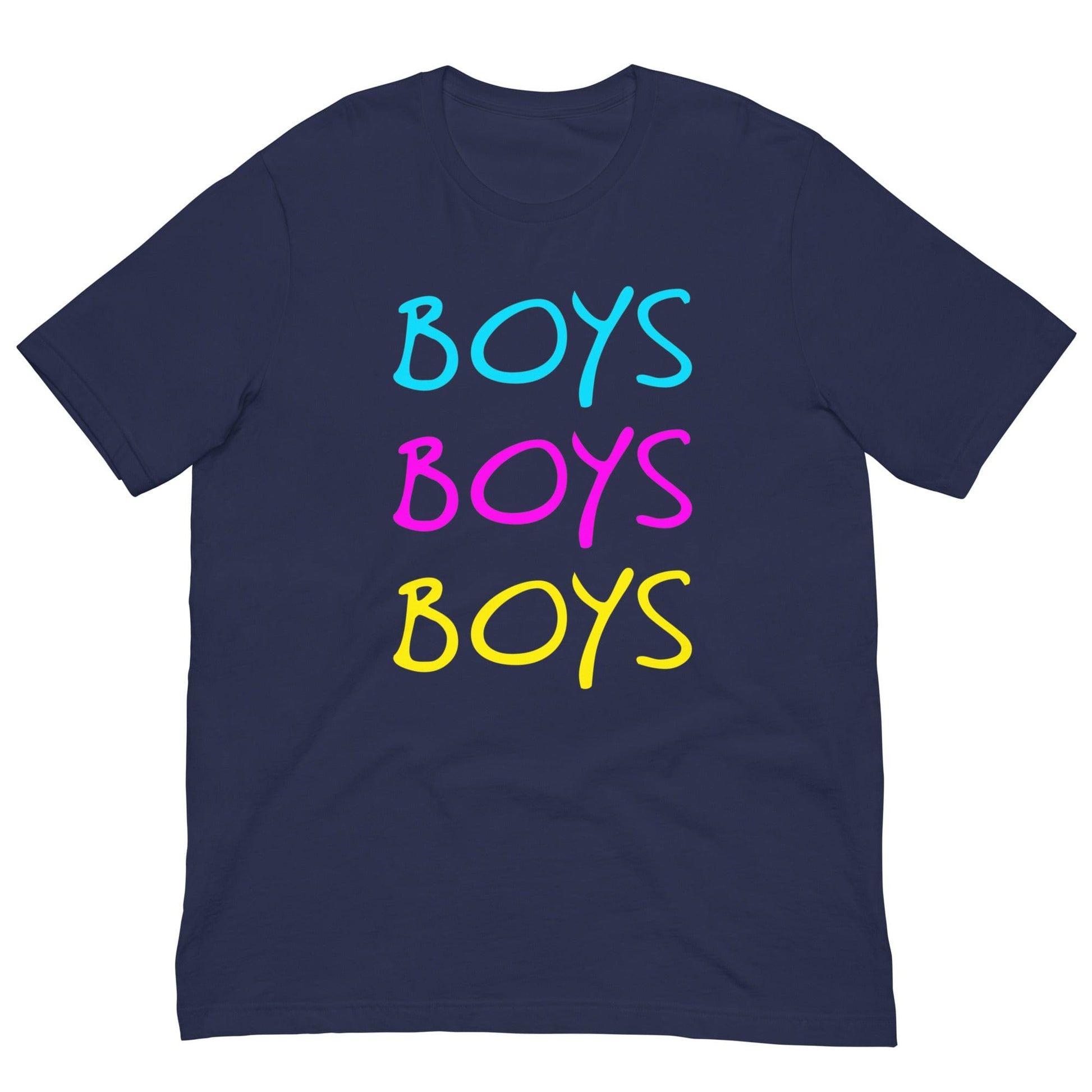 Boys, Boys, Boys LGBT Love T-shirt Navy / XS