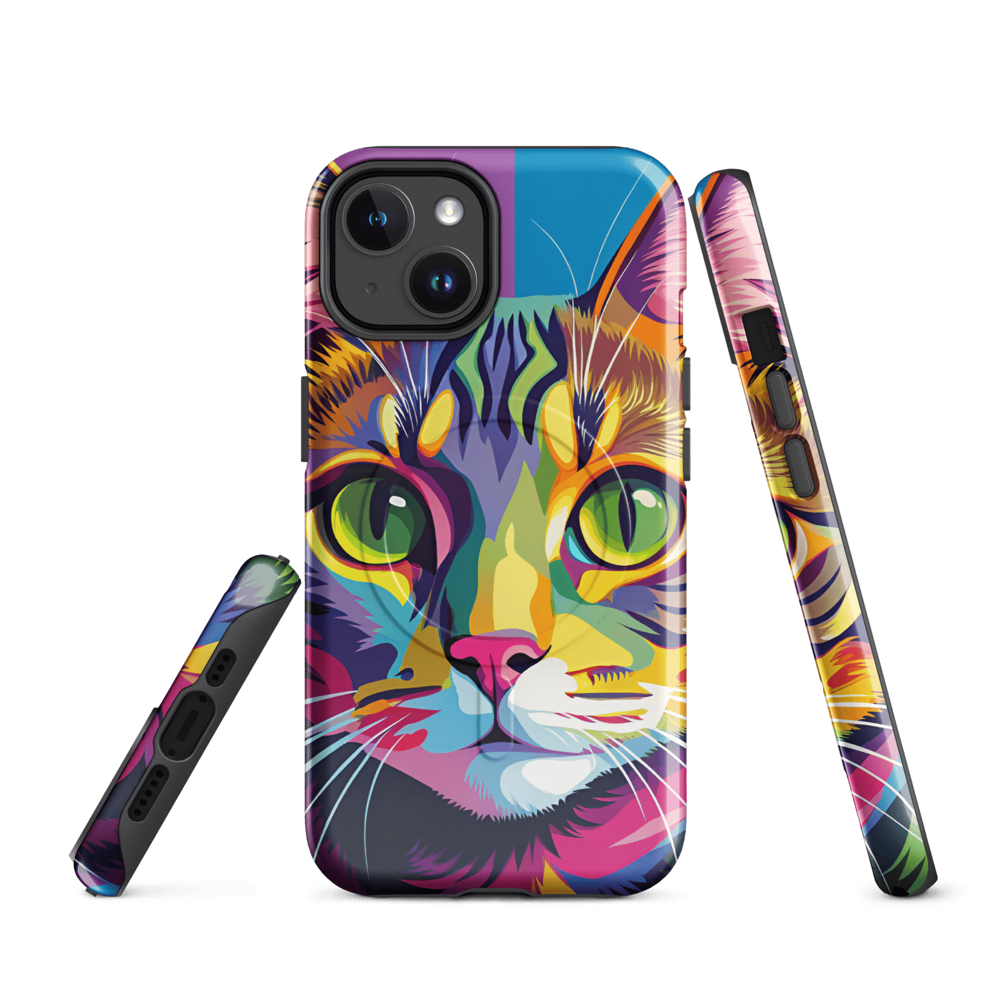 Cat Art MagSafe® tough case for iPhone®