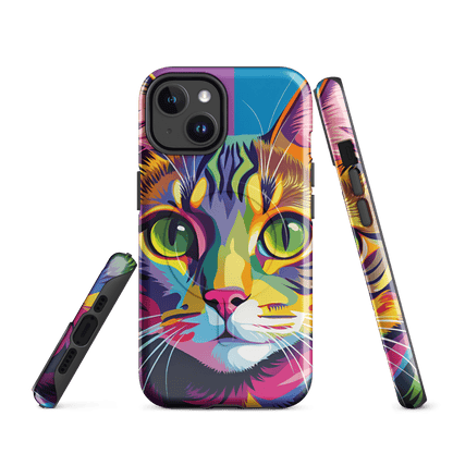 Cat Art MagSafe® tough case for iPhone®