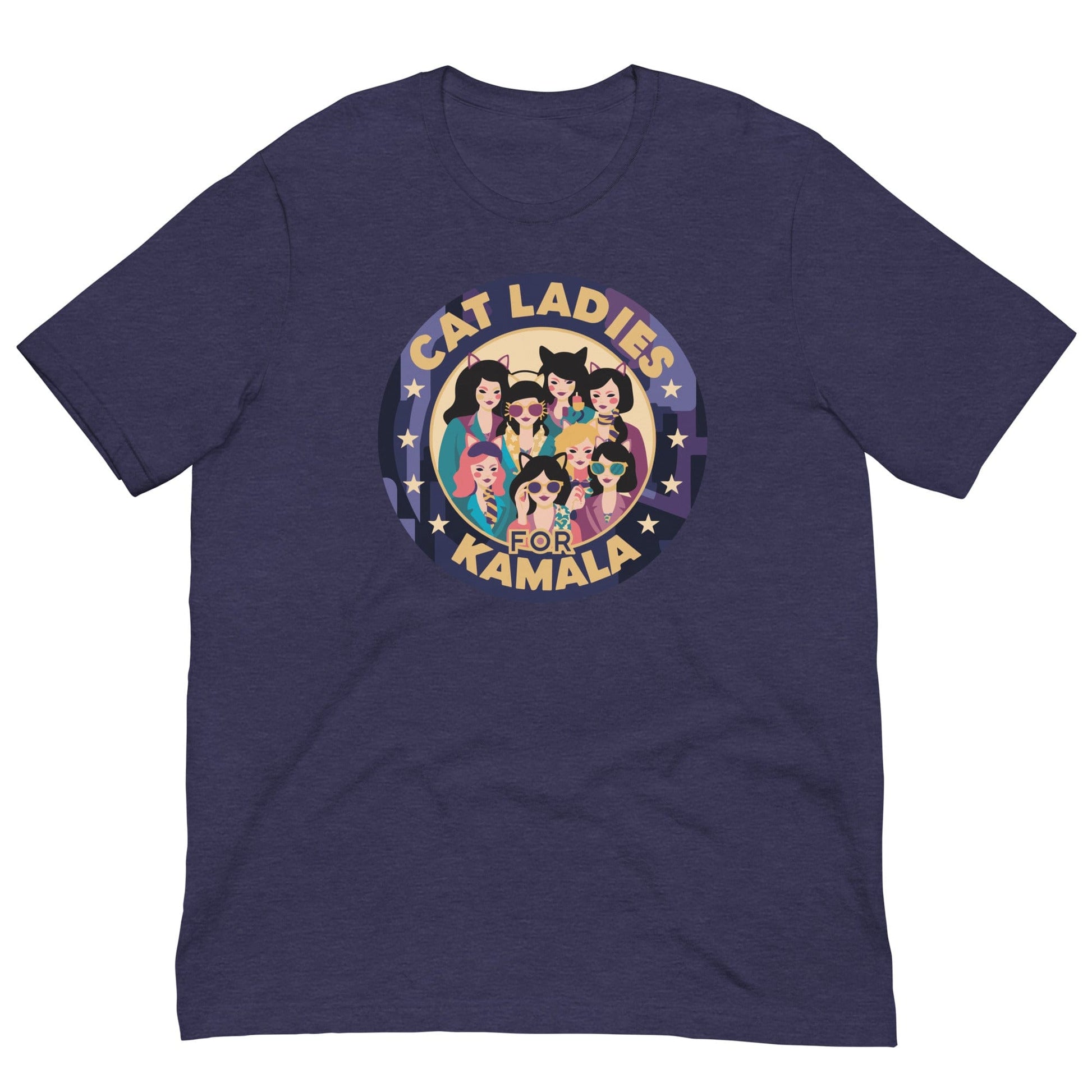 Cat Ladies For Kamala T-shirt, President Kamala Harris 2024, Madam President Kamala Harris