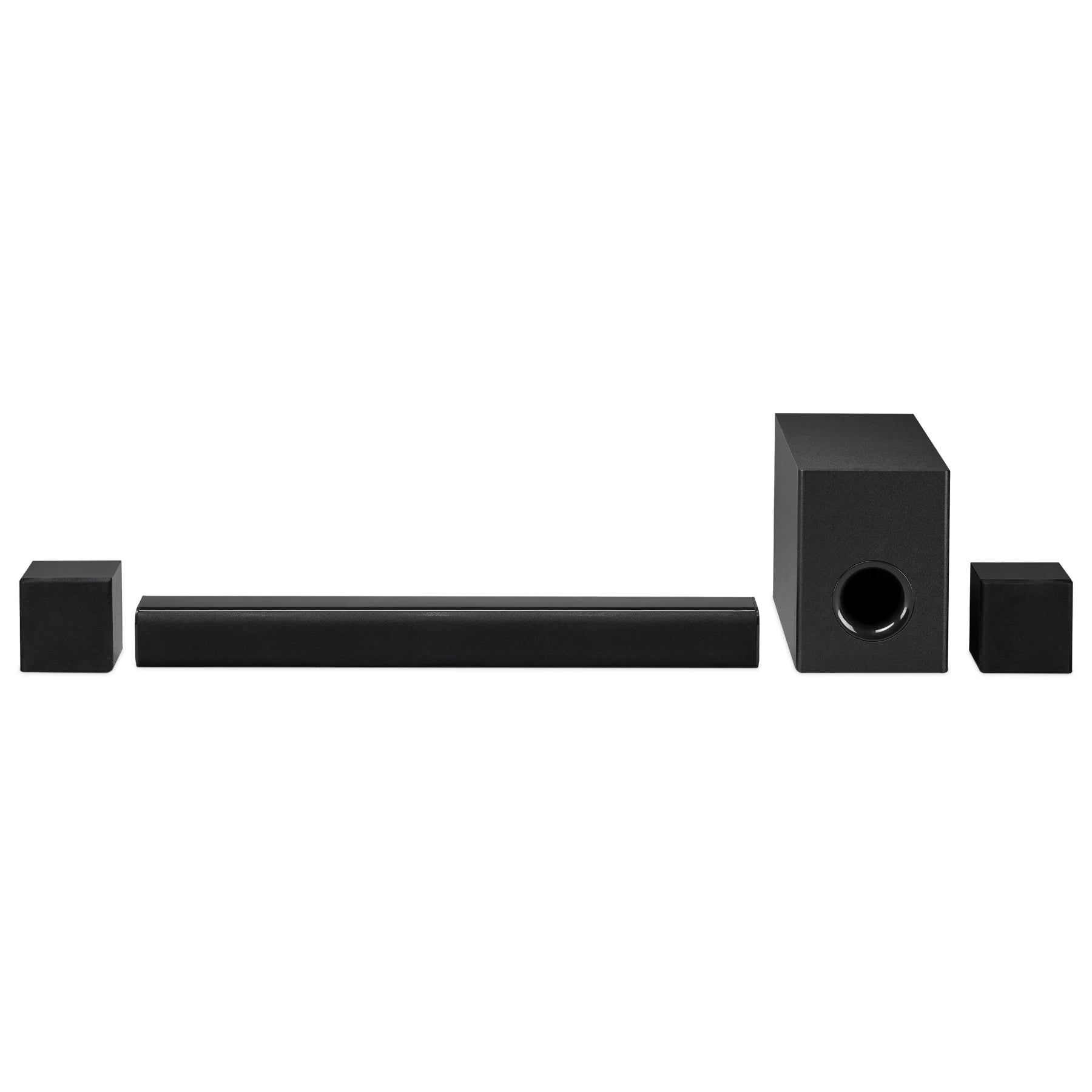 V5.0 Bluetooth 4.1 Channel Home Theater Speaker System with 24" Soundbar and Remote Control, ITBSW241B, Black