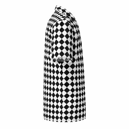 Chessboard Unisex button Shirt