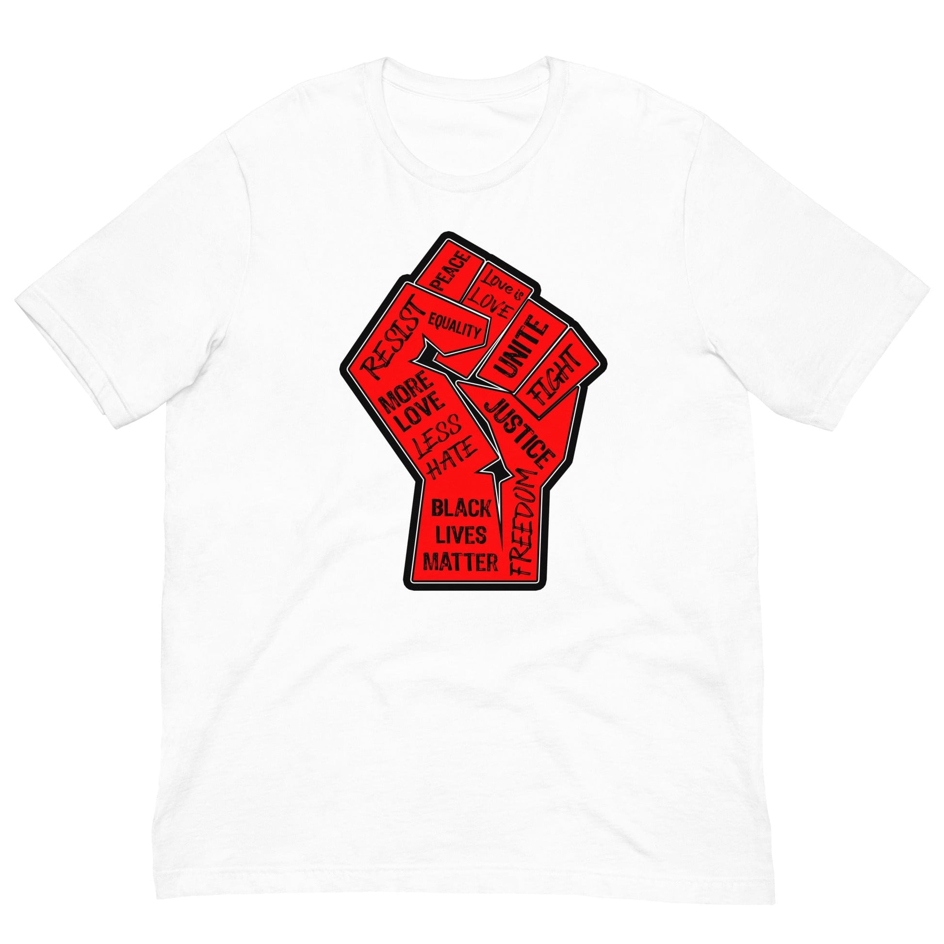 Civil Rights Fist T-shirt White / XS