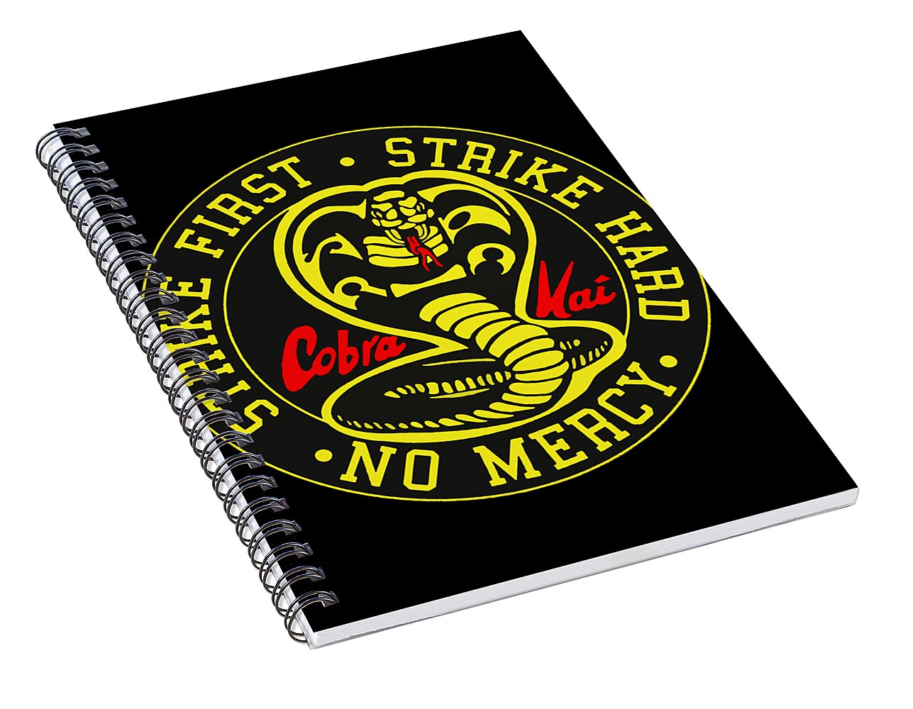 Cobra Kai Strike First - Spiral Notebook