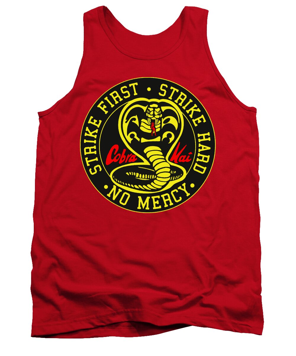 Cobra Kai Strike First - Tank Top