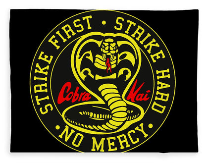 Cobra Kai Strike First - Blanket