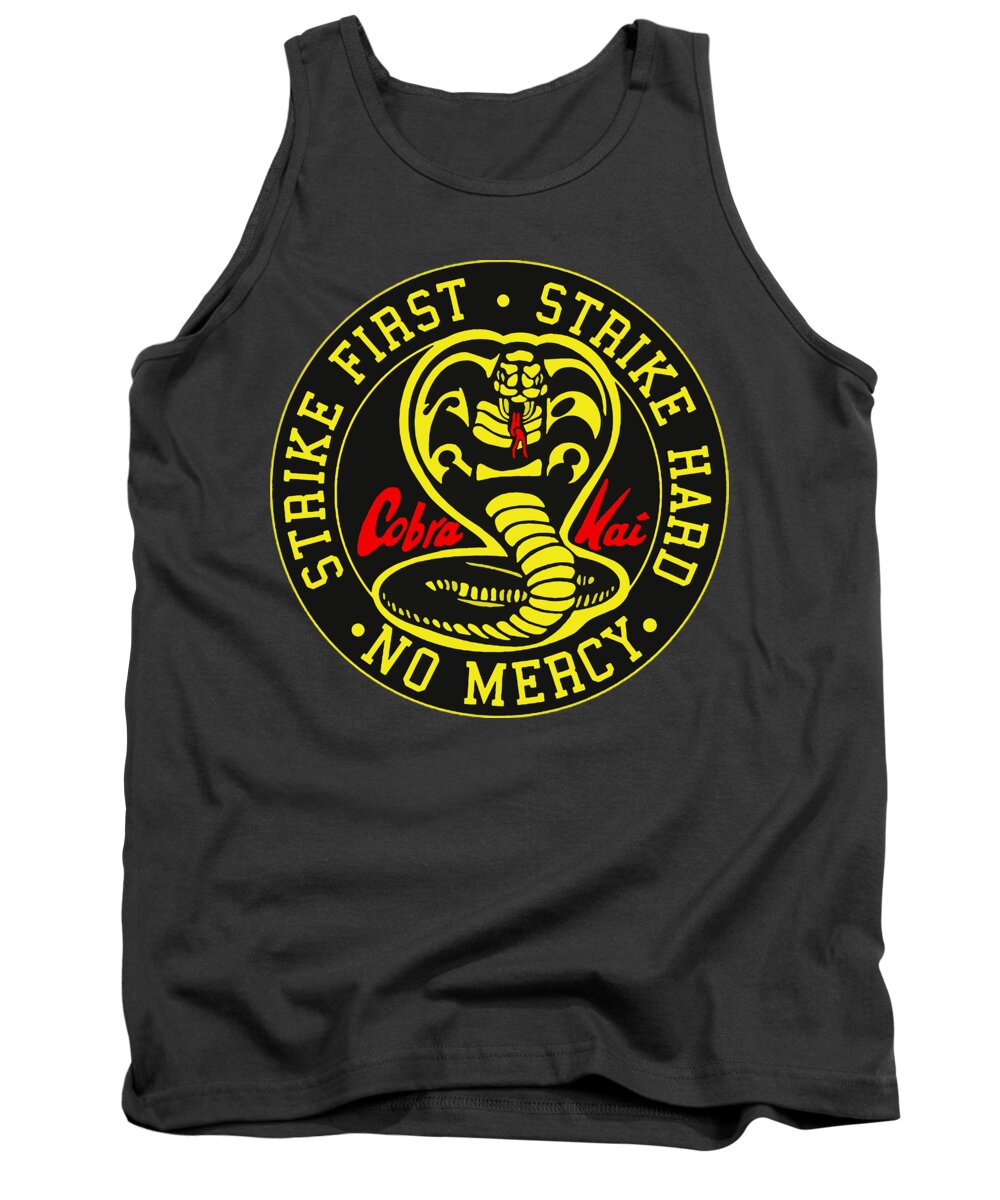 Cobra Kai Strike First - Tank Top