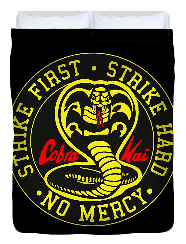 Cobra Kai Strike First - Duvet Cover