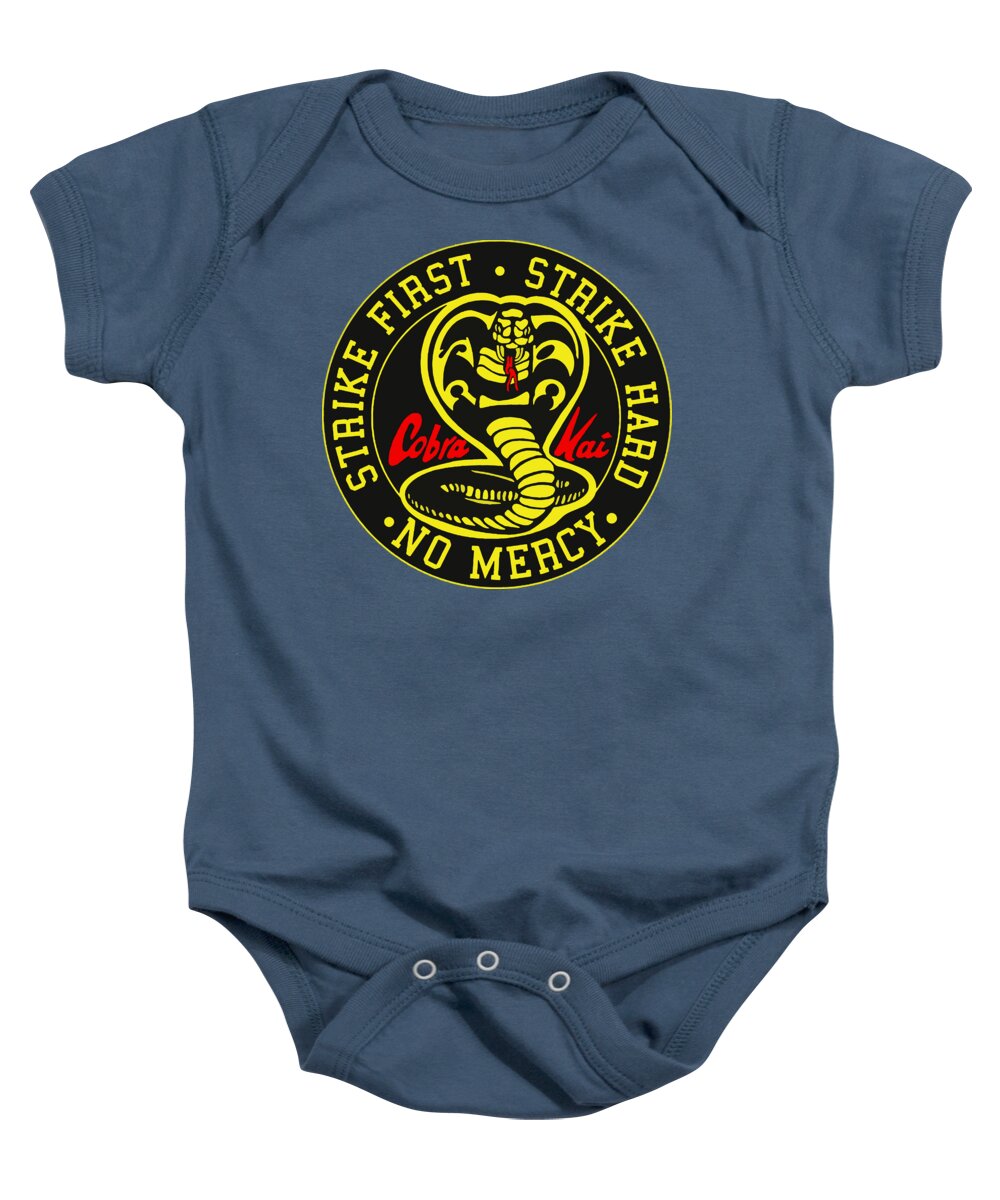 Cobra Kai Strike First - Baby Onesie