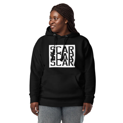 Scar Large Logo Unisex Hoodie