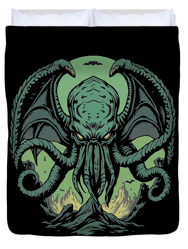 Cthulhu Demon - Duvet Cover