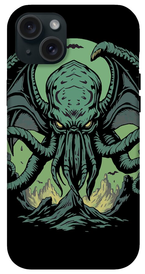 Cthulhu Demon iPhone Case