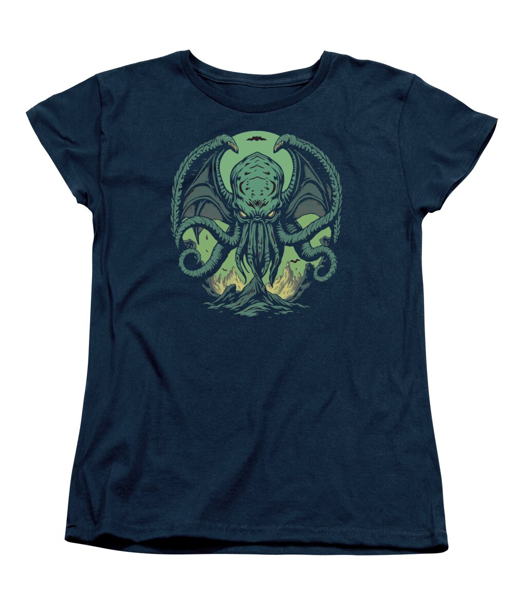Cthulhu Demon - Women's T-Shirt (Standard Fit)