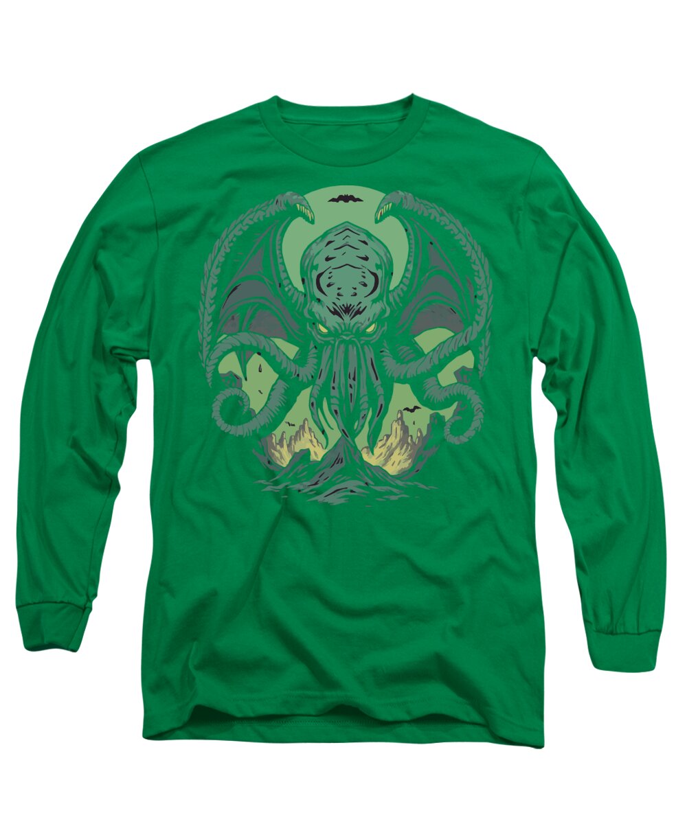 Cthulhu Demon - Long Sleeve T-Shirt