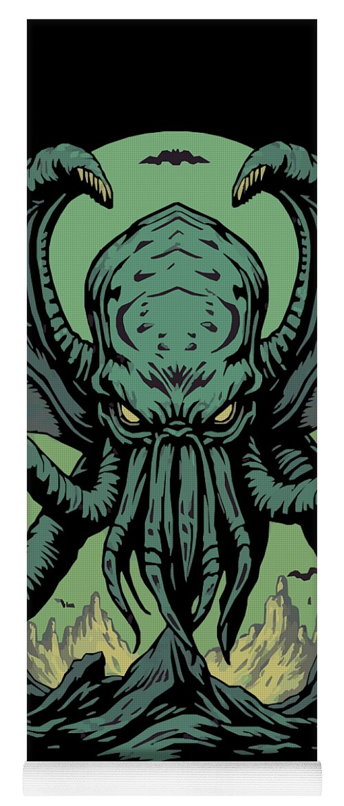 Cthulhu Demon Yoga Mat