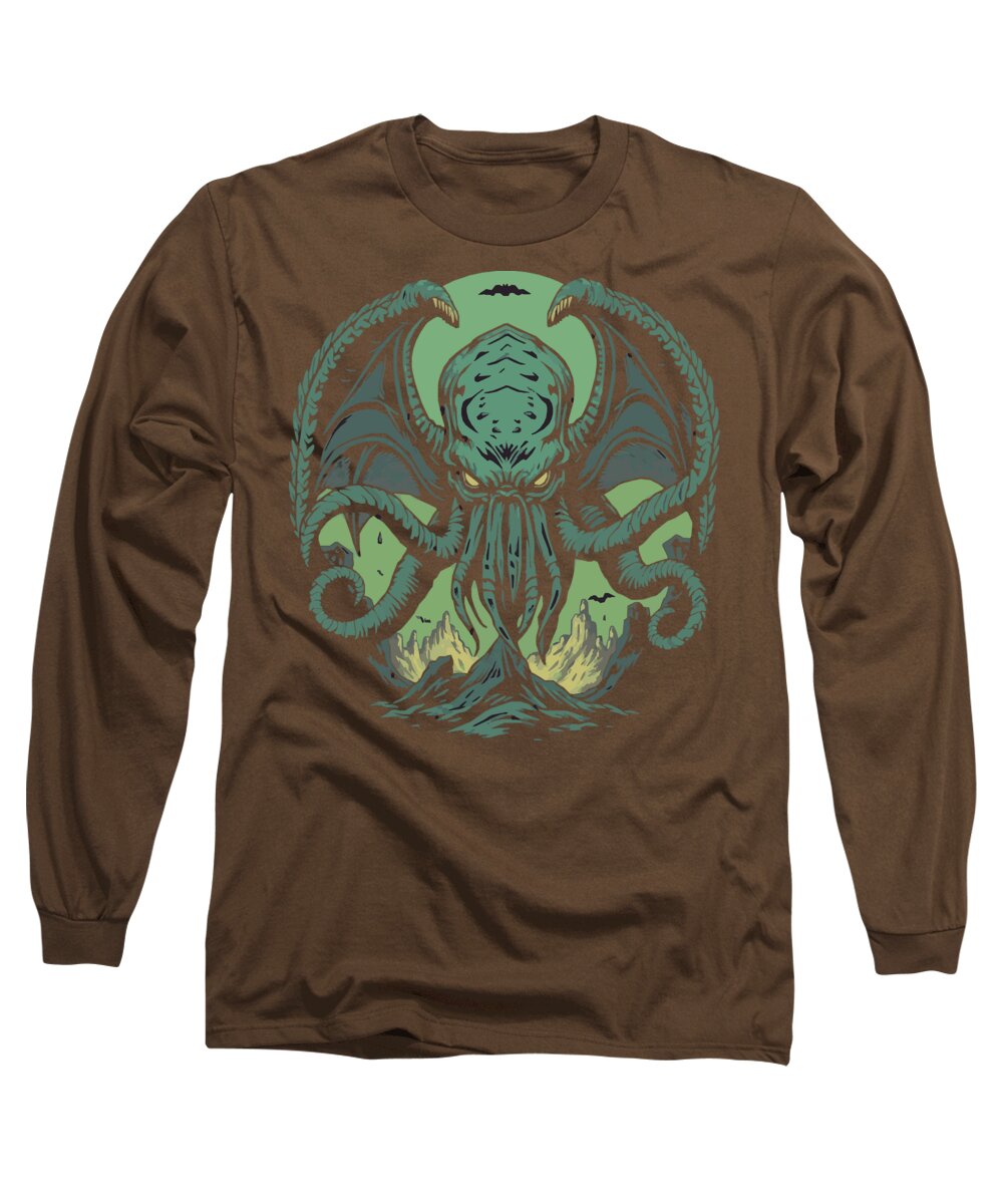 Cthulhu Demon - Long Sleeve T-Shirt