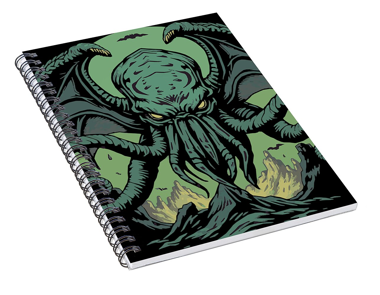 Cthulhu Demon Spiral Notebook