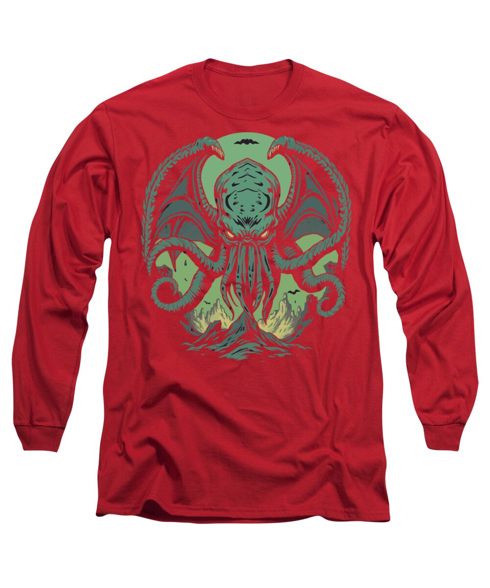 Cthulhu Demon - Long Sleeve T-Shirt