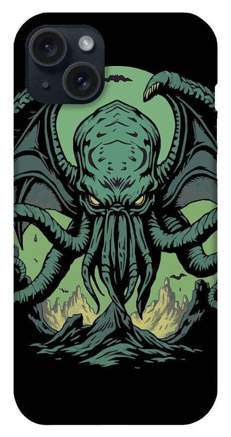 Cthulhu Demon iPhone Case