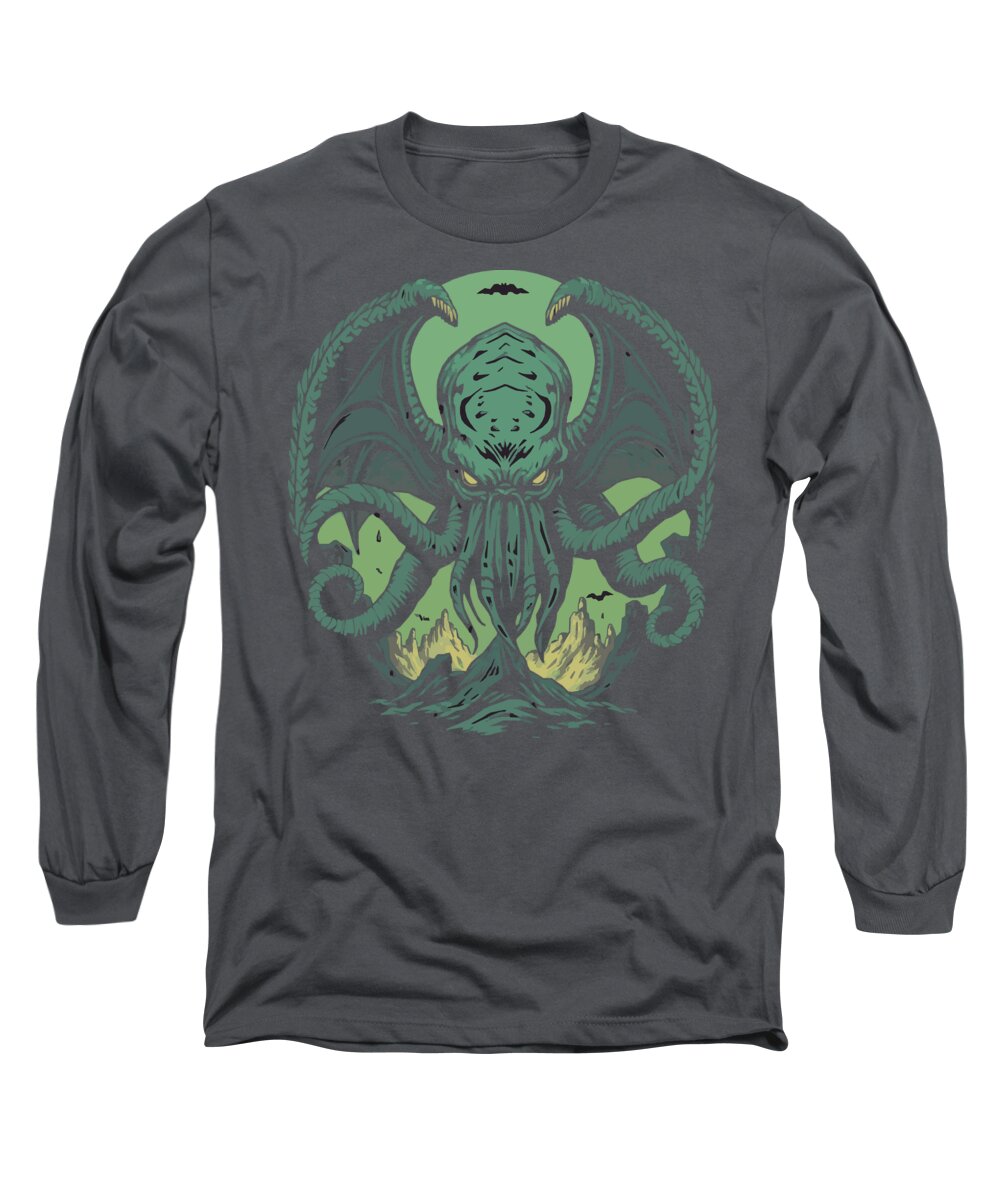 Cthulhu Demon - Long Sleeve T-Shirt