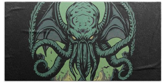 Cthulhu Demon Beach Towel