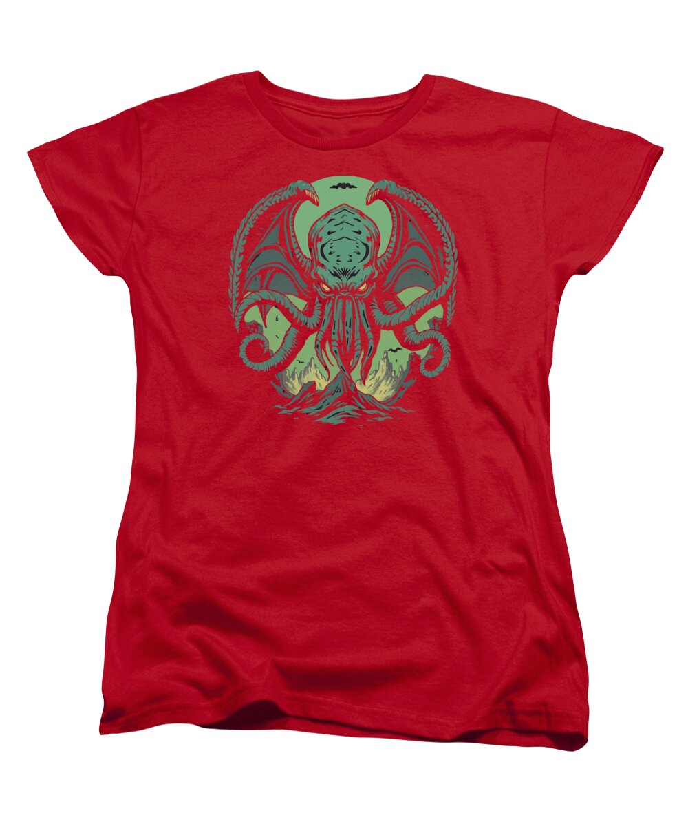 Cthulhu Demon - Women's T-Shirt (Standard Fit)