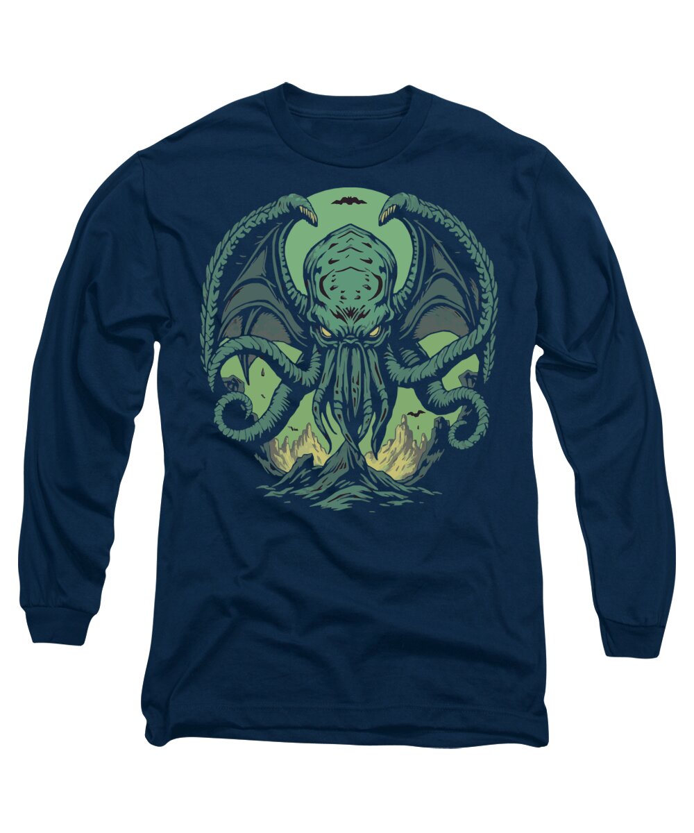 Cthulhu Demon - Long Sleeve T-Shirt