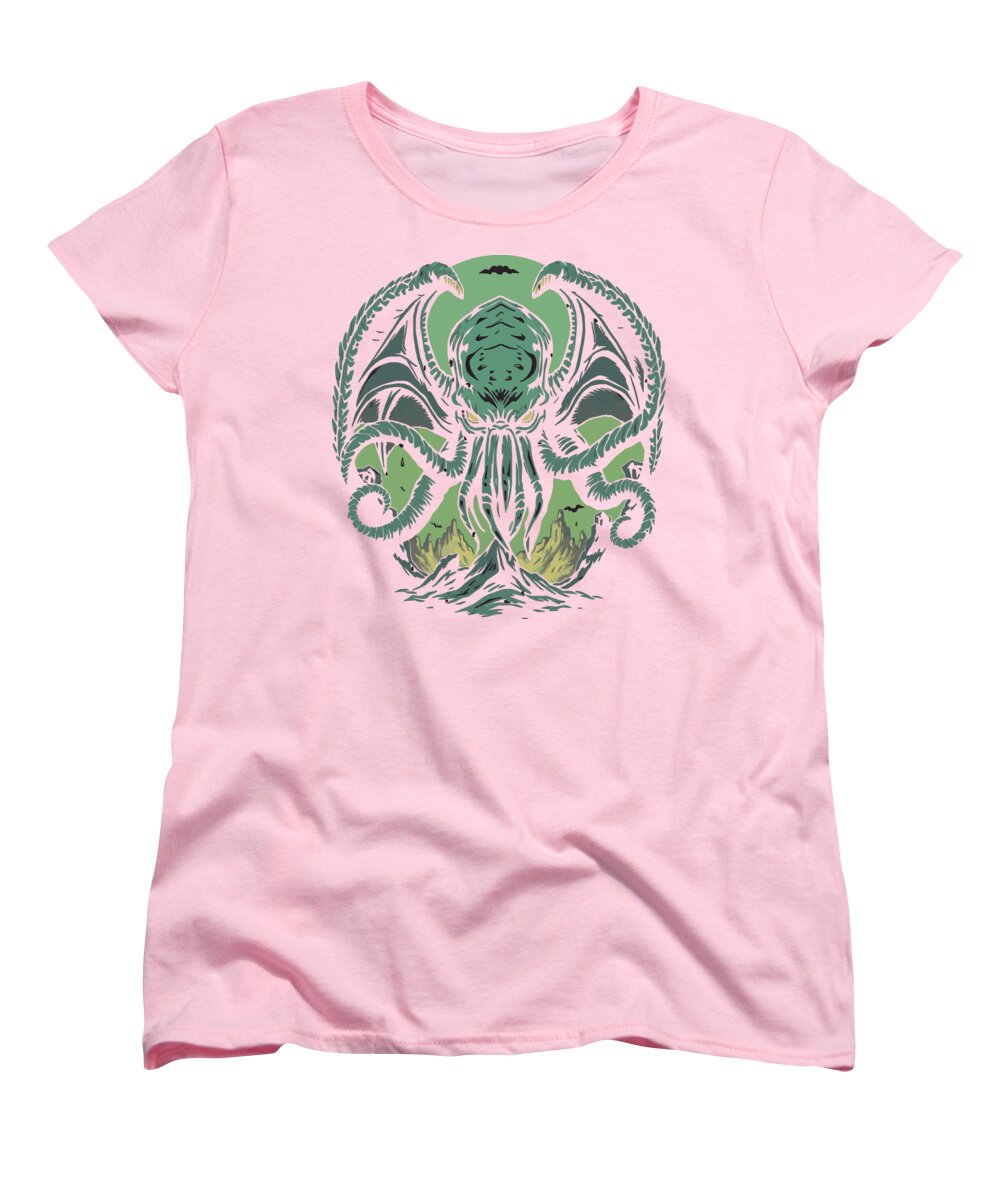 Cthulhu Demon - Women's T-Shirt (Standard Fit)