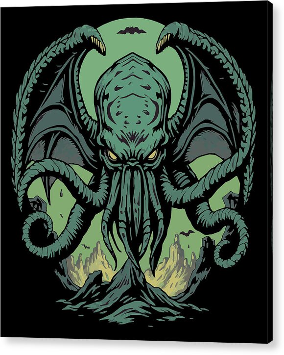 Cthulhu Demon - Acrylic Print