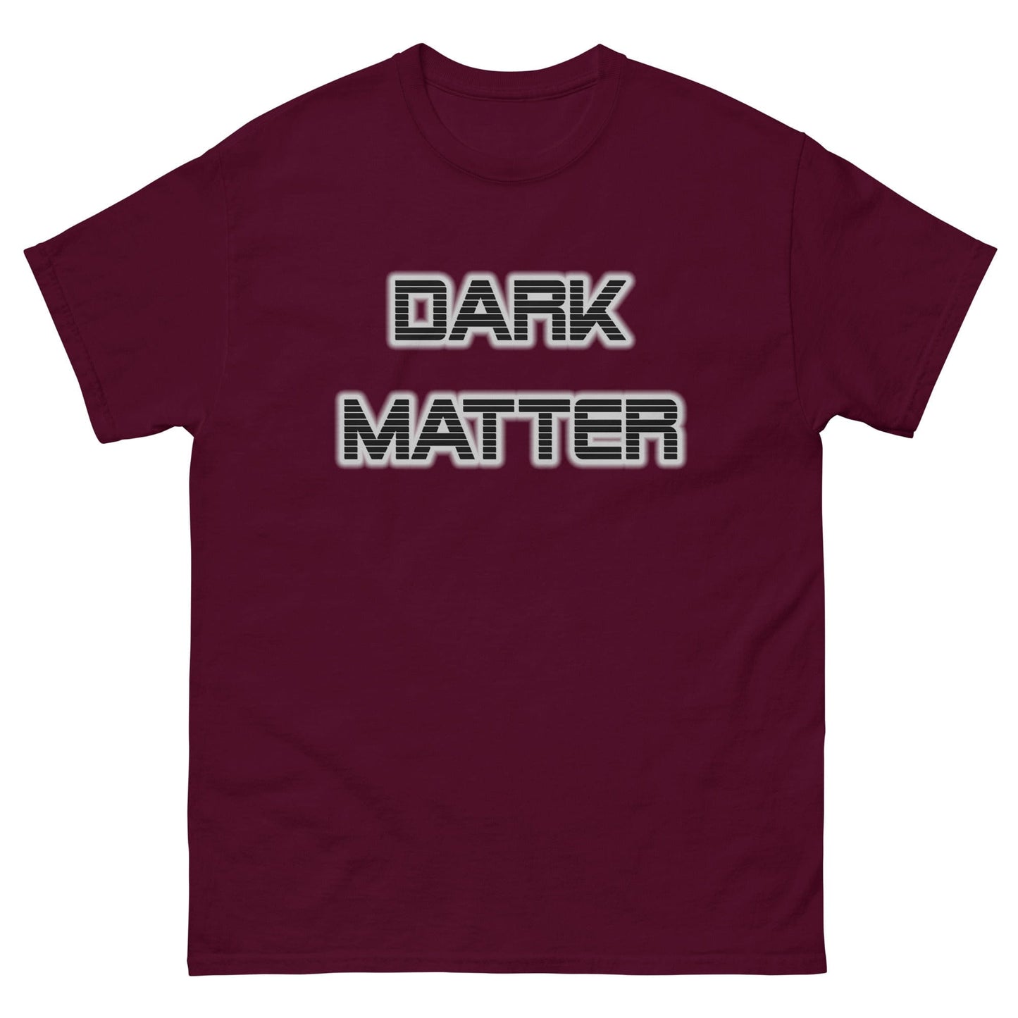 Dark Matter T-shirt Maroon / S
