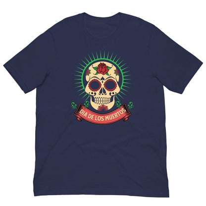 Día de Muertos T-shirt Navy / XS