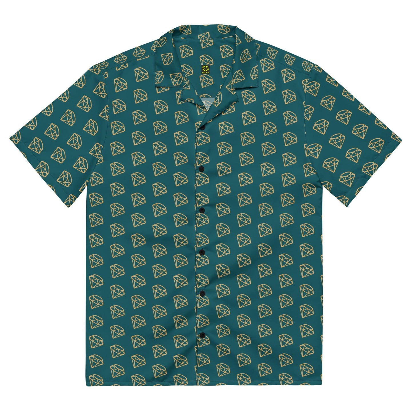 Diamonds Unisex button Shirt