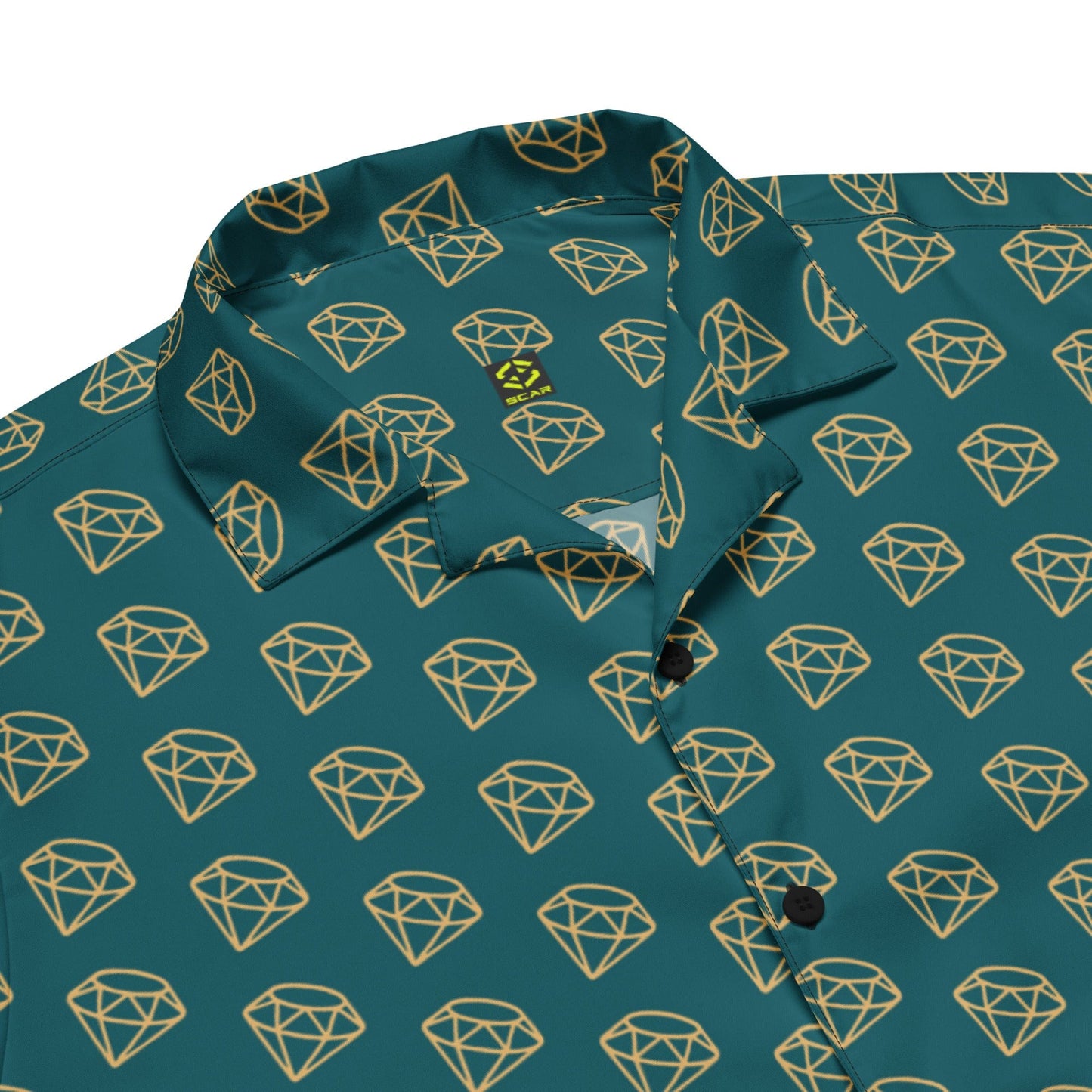 Diamonds Unisex button Shirt