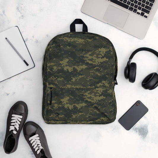 Digital Army Camo Backpack | Military Tactical Backpack | Rugged Camouflage Laptop Bag | Waterproof Army Rucksack | Hunting & Hiking Gear