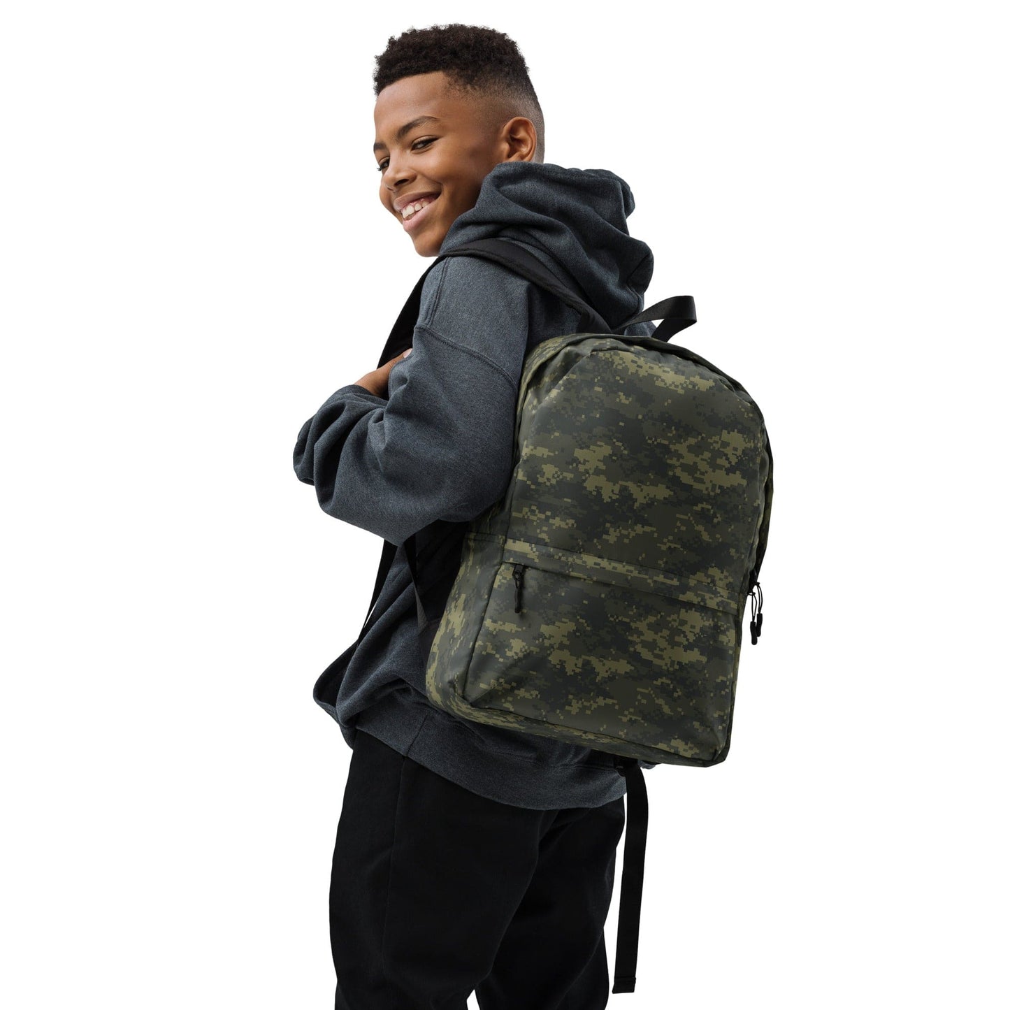 Digital Army Camo Backpack | Military Tactical Backpack | Rugged Camouflage Laptop Bag | Waterproof Army Rucksack | Hunting & Hiking Gear