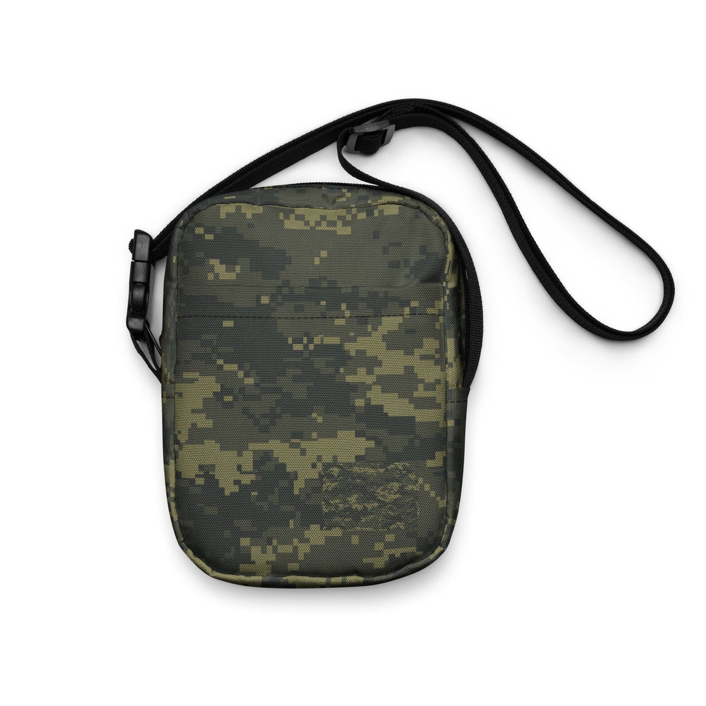 Digital Army Camo Crossbody Bag - Military Messenger Bag, Tactical Camo Shoulder Bag, Waterproof Army Sling Bag, Men’s Travel Bag, EDC Camouflage Purse