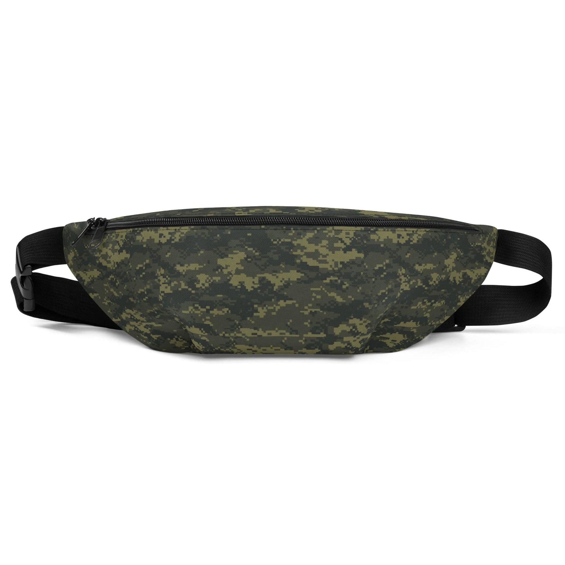 Digital Army Camo Fanny Pack - Stylish  Functional Military-Inspired Waist Bag for Men & Women | Outdoor, Hiking, Travel bag S/M