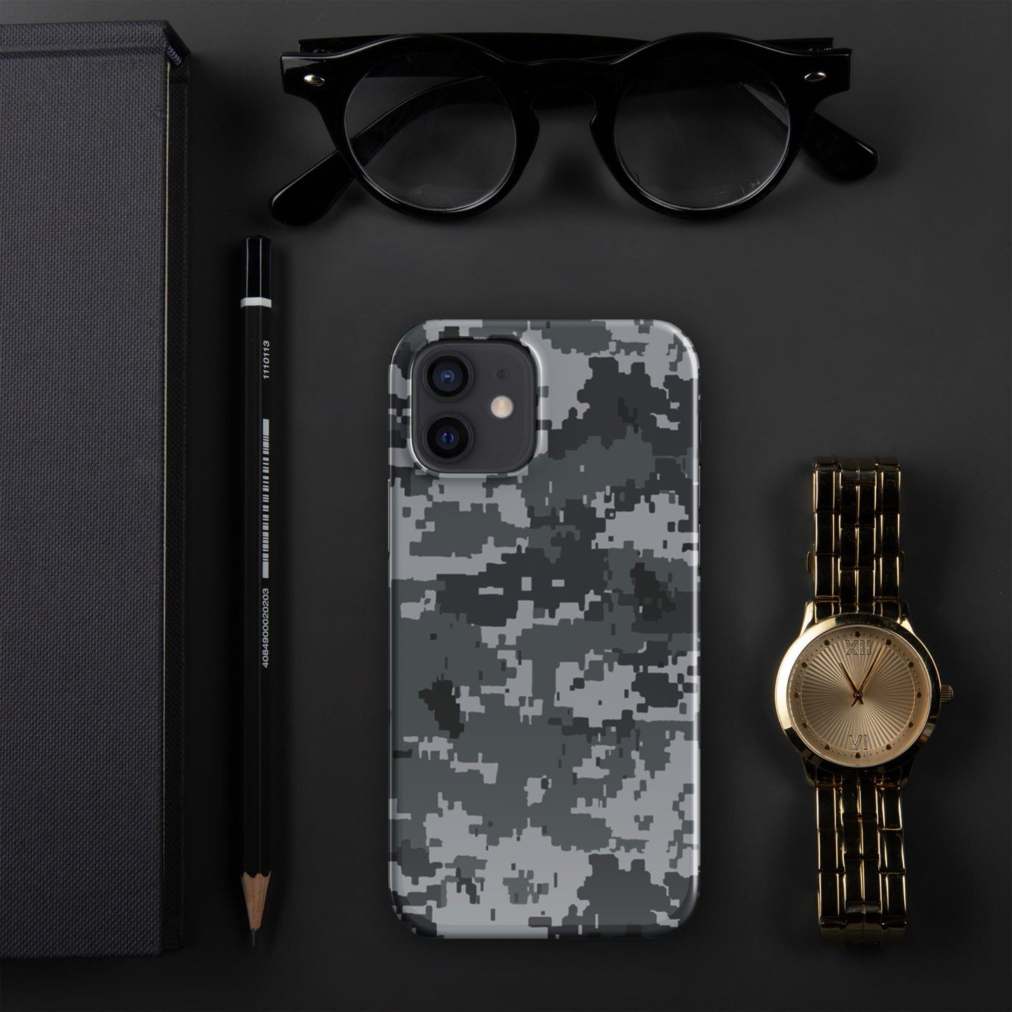 Digital Camo Military Army camouflage Snap case for iPhone® iPhone 12