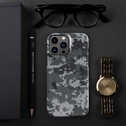 Digital Camo Military Army camouflage Snap case for iPhone® iPhone 13 Pro Max