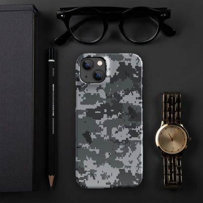 Digital Camo Military Army camouflage Snap case for iPhone® iPhone 14 Plus