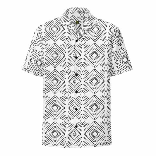 Doodle design Unisex button Shirt 2XS