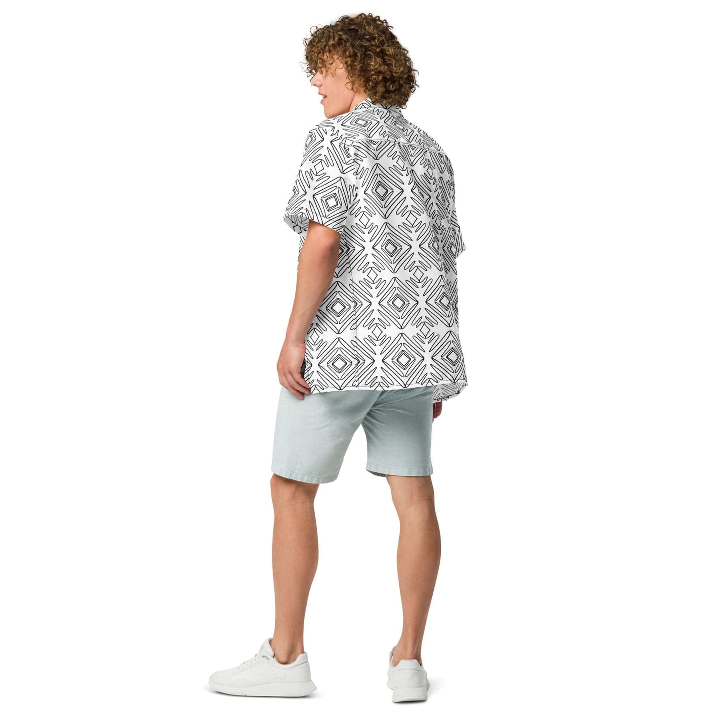 Doodle design Unisex button Shirt