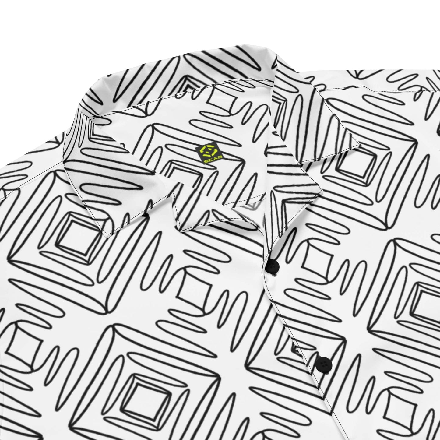 Doodle design Unisex button Shirt