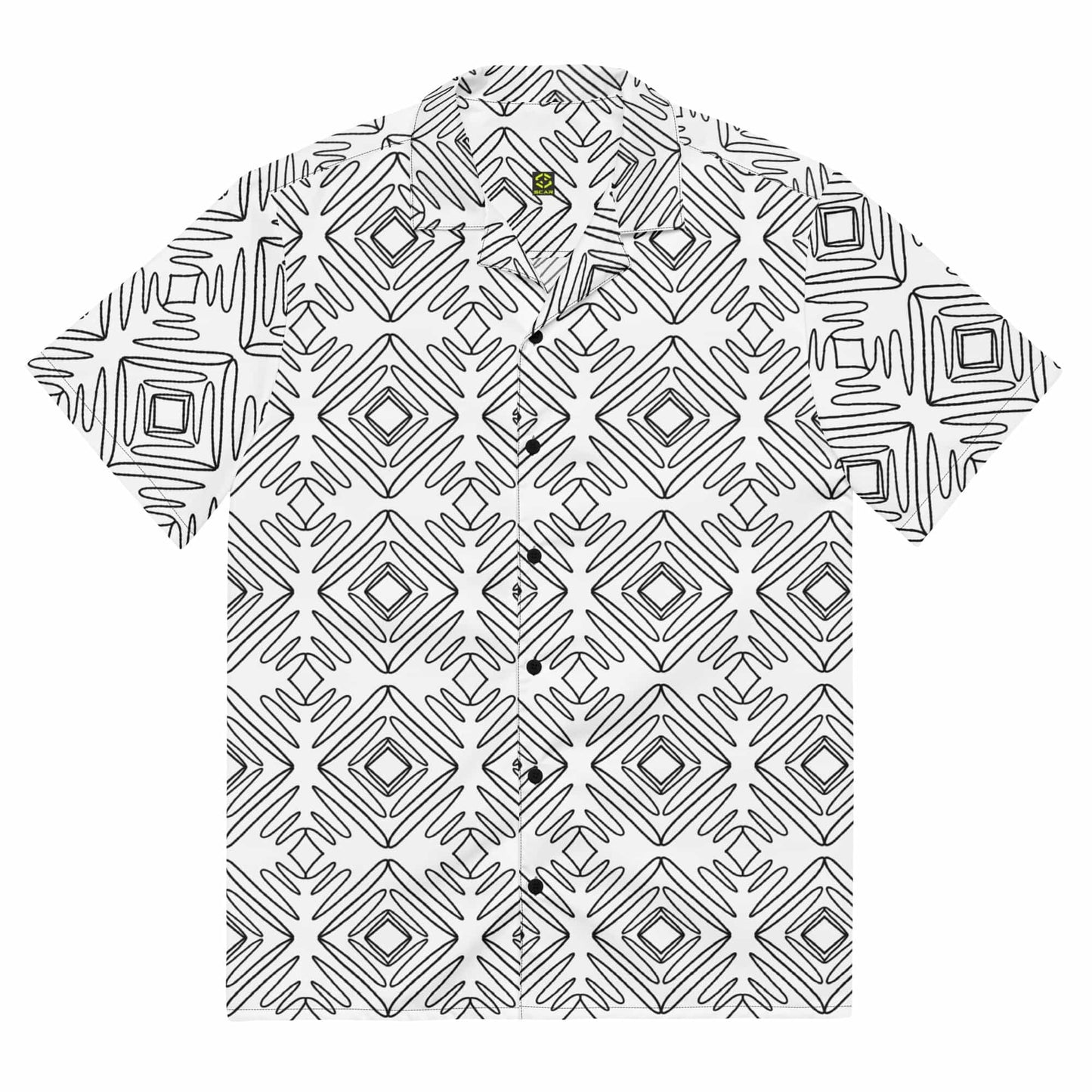 Doodle design Unisex button Shirt