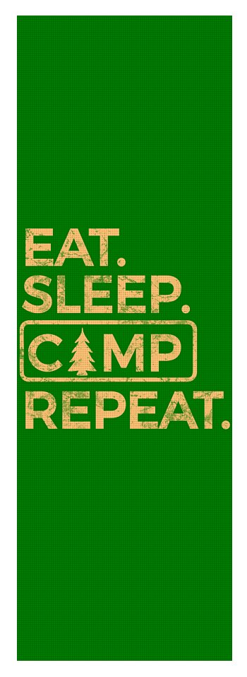 Eat Sleep Camp Repeat - Yoga Mat