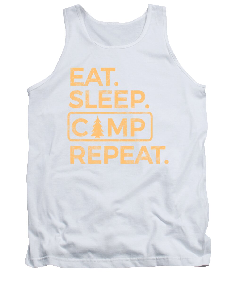 Eat Sleep Camp Repeat - Tank Top