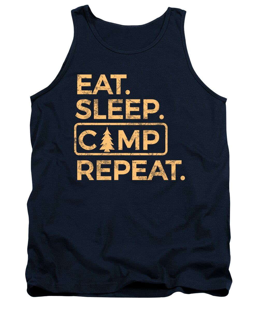 Eat Sleep Camp Repeat - Tank Top