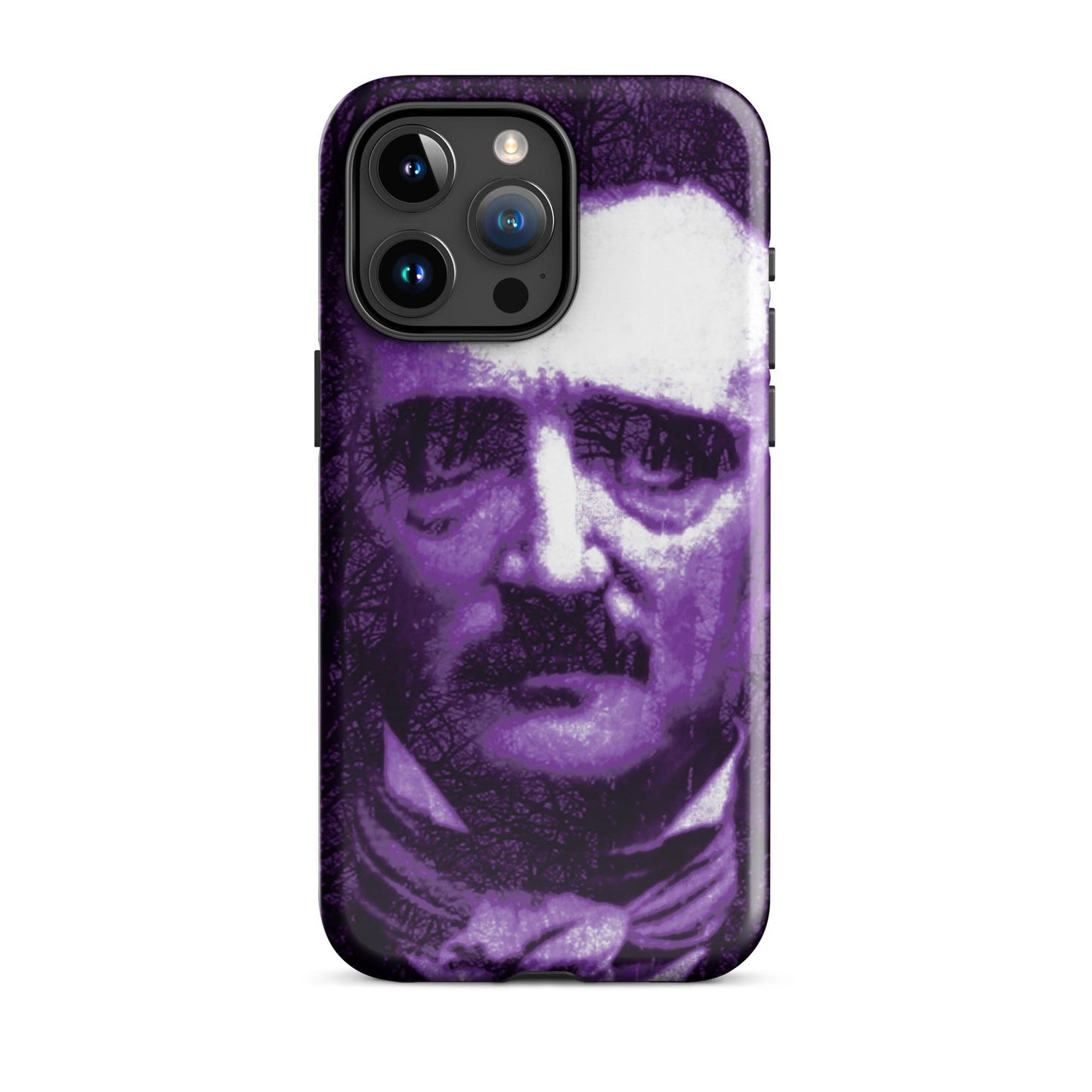 Edgar Allan Poe Tough iPhone® Case - Gothic Literature Phone Cover iPhone 15 Pro Max