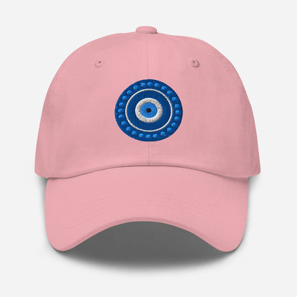 Evil Eye Protection Embroidered Dad Hat